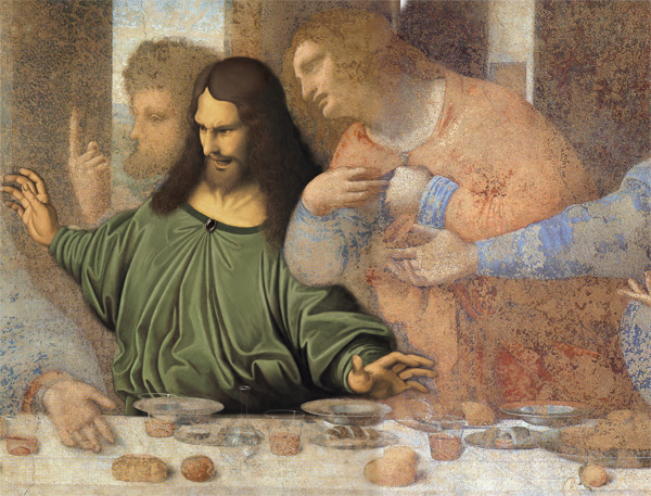 最後の晩餐　大ヤコブ　復元完成